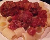 A picture of step 4 of Meatballs with Meze Rigatoni.