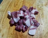 韭黃炒三層肉的食譜步驟2照片