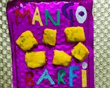 A picture of step 5 of Mango 🥭 barfi.