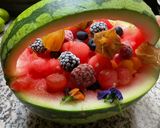 Une image de l'étape 11 de 🍉Pastèque 🍉melon🍋‍🟩farandole de fruits 🫐🍓🍇.
