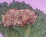 Foto langkah ke 4 dari resep Selada Membungkus Daging Ayam Tahu Wortel Cincang Teriyaki.