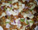 A picture of step 11 of Simple Tikka Pizza.