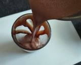 A picture of step 4 of Choco Biki Smoothie.