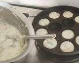 A picture of step 3 of Appe from Idli batter.
