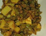 आलू बीन्स की सब्ज़ी (aloo beans ki sabzi recipe in Hindi) रेसिपी चरण 5 फोटो