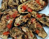 Olasz sütőben sült-töltött padlizsán 🍆 Melanzane al forno ripiene recept fázis 6 fotója