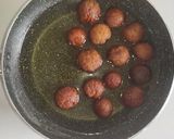 A picture of step 11 of Gulab jamun.