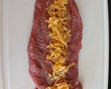 A picture of step 2 of My Stuffed Tenderloin, Apple, Bacon Lardons, cheddar Cheese 🤗.