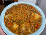 Lentejas con chorizo y patatas