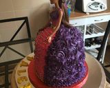 Foto del paso 15 de la receta: Torta Barbie princesa