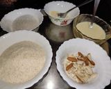A picture of step 1 of Suji Halwa.