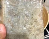 Hình bước làm 1 của món Cá ngần trứng rán