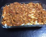 Foto del paso 13 de la receta: Fideos, tallarines sin gluten, con salsa roja y con carne mixta