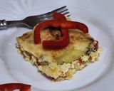 Tökös (cukkinis) 🥒🌶,,gratin,,🥒🌶🧅🧄 recept fázis 9 fotója