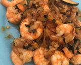 Une image de l'étape 4 de Sauté de courgette/crevettes.