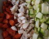 Foto del paso 1 de la receta: Pasta con salsa de verduras y tomate