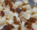 Foto del paso 2 de la receta: 🏅 La tortilla del mundial: Avena, manzana y almendras
