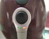 A picture of step 3 of Moong Namkeen in Air fryer.