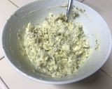 A picture of step 3 of Easy Sage and Basil Butter.