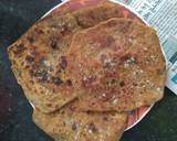 Square Minty Potato-Onion Parathas (From Potato-Onion Sabji) recipe step 7 photo