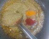 A picture of step 3 of Hadrabadi paneer.