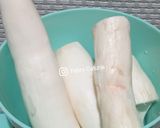 Foto langkah ke 1 dari resep Kicak Singkong Pandan.