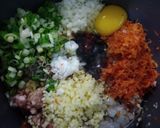 Foto langkah ke 2 dari resep Siomay babi+udang.