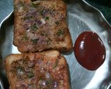 A picture of step 4 of Semolina Toast.