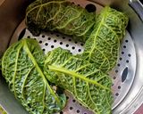 Une image de l'étape 3 de Feuilles de chou frisé farci au cook expert.