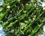 A picture of step 5 of Roast broccoli with rocket and lemon.