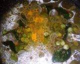 A picture of step 6 of Masala sooji.