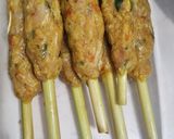 Foto langkah ke 4 dari resep Sate Lilit Ayam.