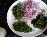 A picture of step 3 of Masala Roti.