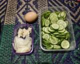 Foto langkah ke 1 dari resep Tumis Timun Telur.