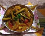 आलू सहजन की सब्जी (aloo sahjan ki sabzi recipe in Hindi) रेसिपी चरण 2 फोटो