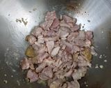 Foto langkah ke 3 dari resep Nasi Ayam Cah Jamur.