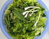 Hình bước làm 1 của món Rau trộn hương vị miền Trung