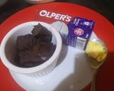 A picture of step 1 of Chocolate truffles.