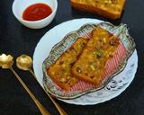 A picture of step 4 of Masala Aloo Bread Toast In10 Minutes/ Open Bread Toast With Spicy Mash Potato for Monsoon.