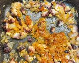 Foto del paso 4 de la receta: Arroz con Pulpo y Sobrasada en Airfryer Cosori