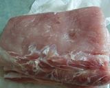 A picture of step 3 of Sunhine's bacon wrapped porkloin.