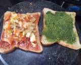 Vegetable sandwich recipe step 4 photo