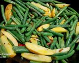 फ्रेंच बींस आलू मसाला फ्राई (french beans aloo masala fry recipe in Hindi) रेसिपी चरण 4 फोटो