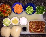 Foto del paso 1 de la receta: Fideos Udon Con Carne y Vegetales