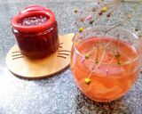 Hình bước làm 4 của món Siro hoa hồng