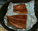 A picture of step 5 of Hitsumabushi (Grilled Eel on Rice).