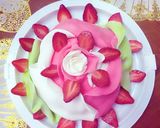 Foto del paso 3 de la receta: Pastel de fresa con leche condensada. súper fácil y rápido