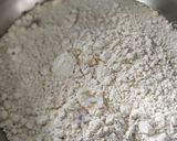 A picture of step 2 of Crispy lauki triangles.
