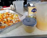 A picture of step 2 of Butternut squash dish/stew.