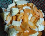 Foto langkah ke 1 dari resep Tumis Jamur dan Petai.